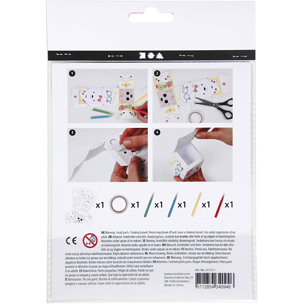 Creativ Company Mini-Kreativset, Prinzessinnen, 1 Box