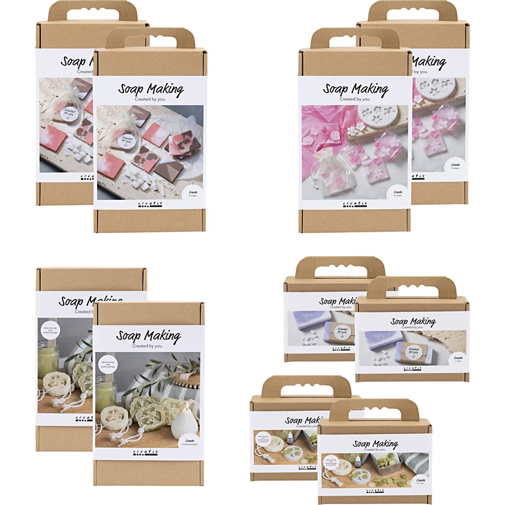 Einführungspaket der Firma Creativ, Seifenherstellung, 10er Box 1 Box