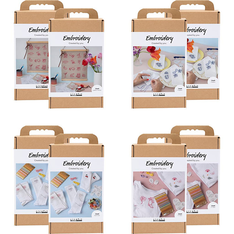 Creativ Firmeneinführungspaket, Garn, Stickerei, 8 Box 1 Box