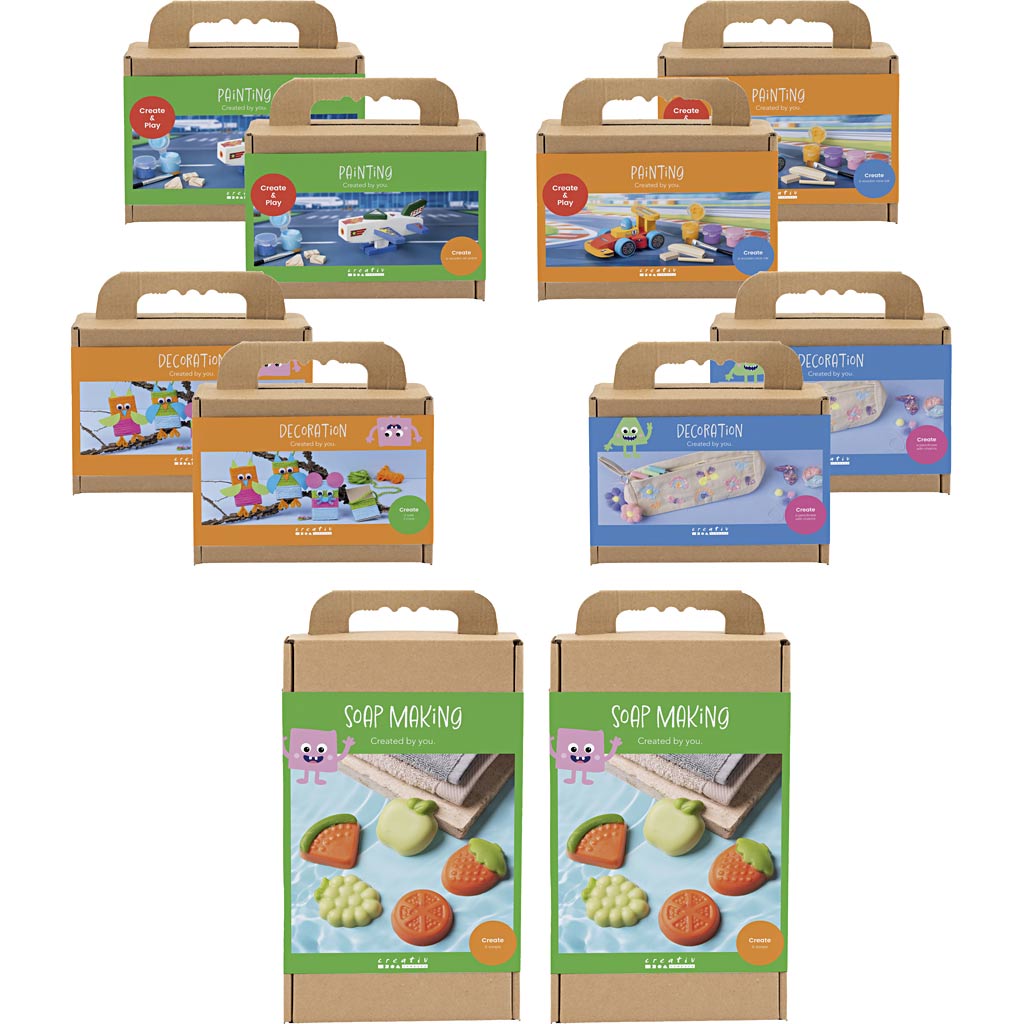 Creativ Firmeneinführungspaket, Kreativität für Kinder, 10er Box 1 Box