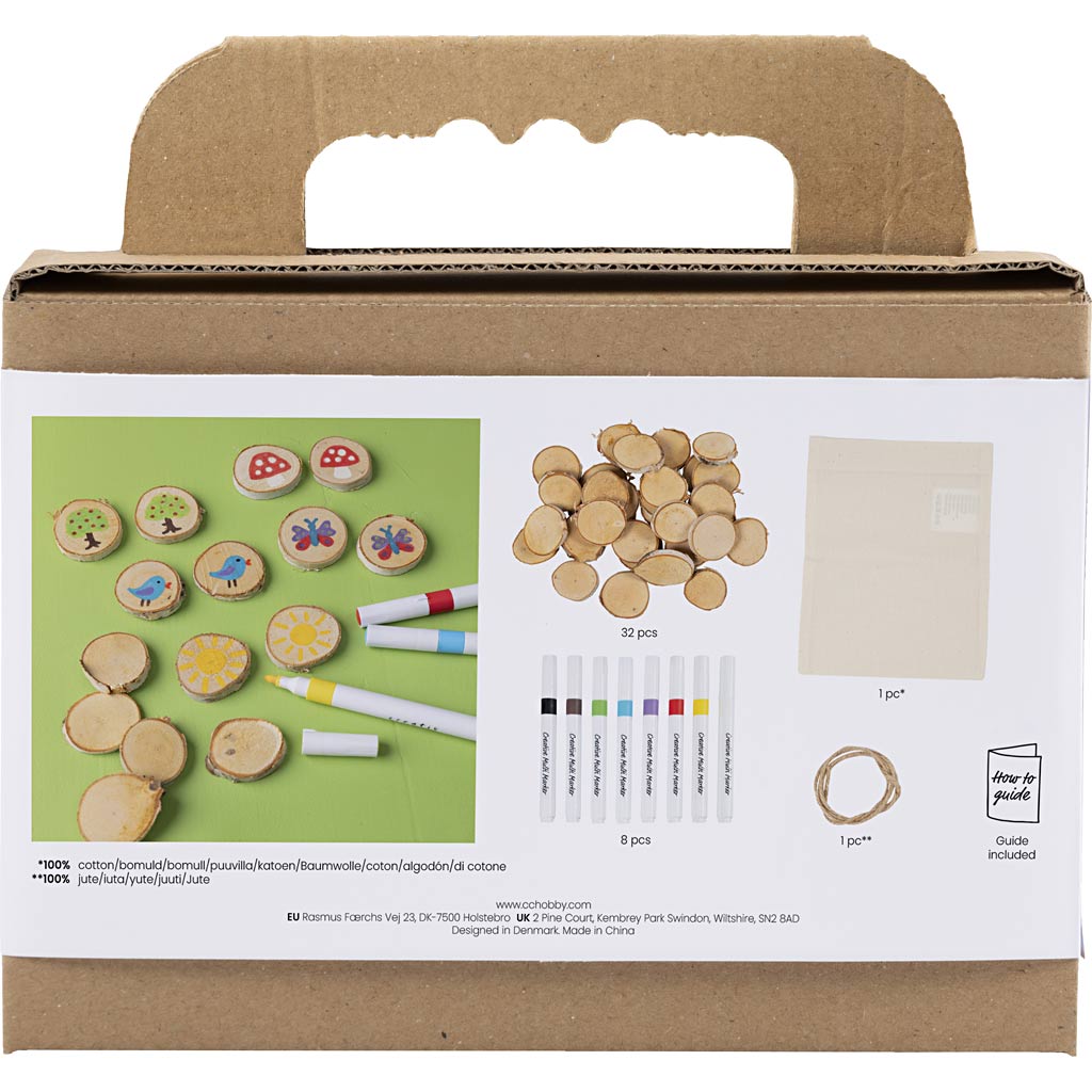 Creativ Company Mini-Hobby-Set Zeichnen, Memory-Spiel und Drei in einer Reihe, verschiedene Farben, 1 Box