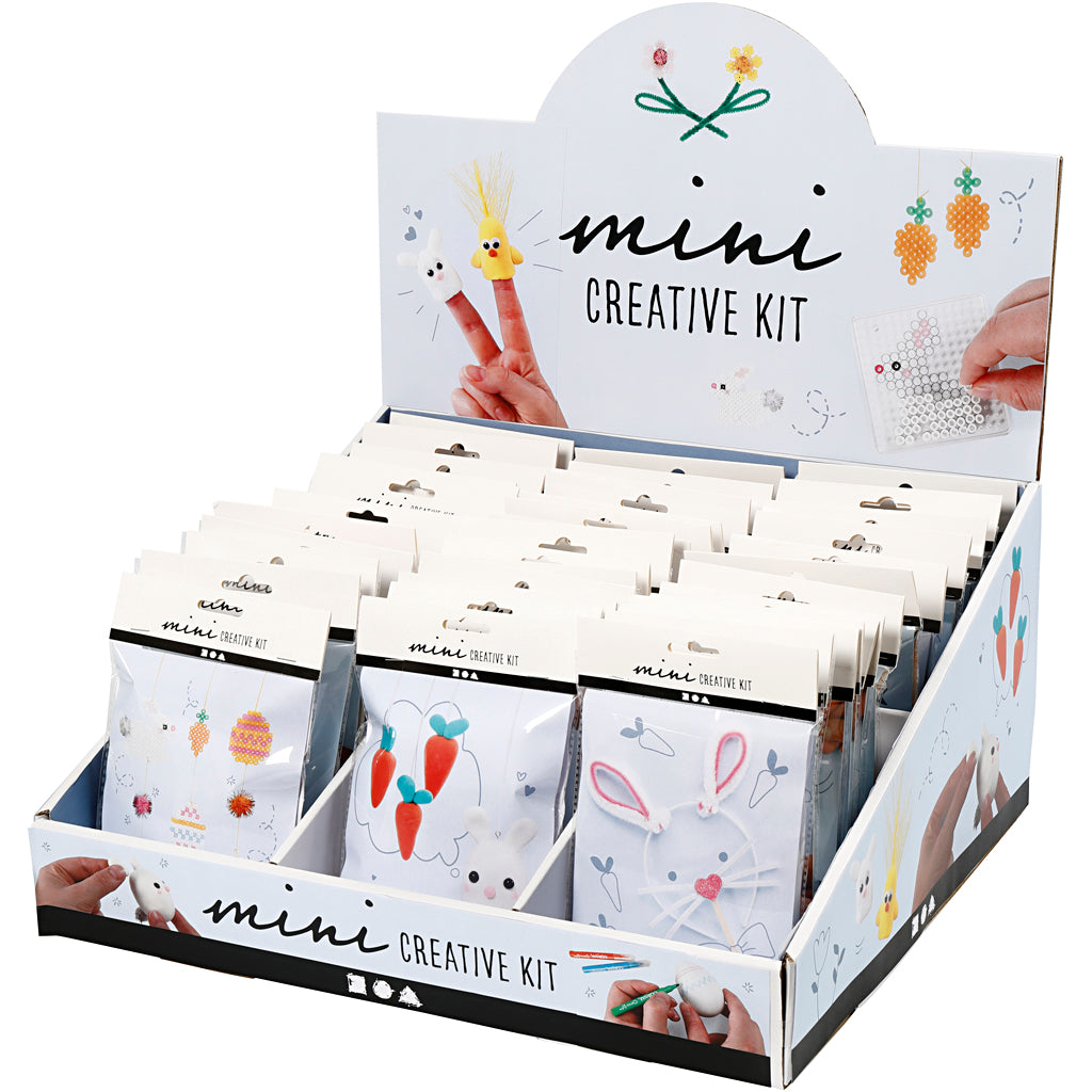 Creativ Company Mini-Kreativset, H: 539 mm, T: 410 mm, B: 460 mm, 54 Set 1 Box