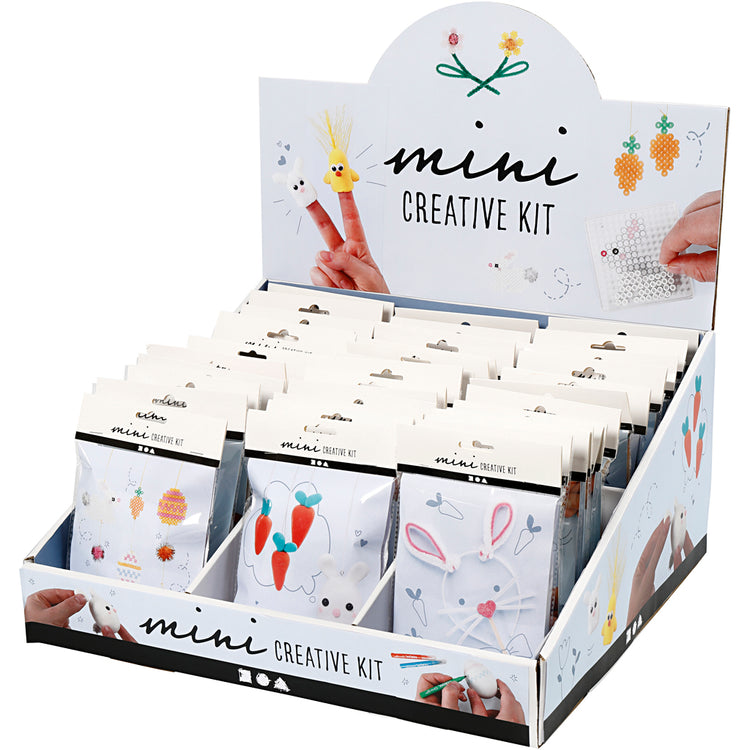 Creativ Company Mini-Kreativset, H: 539 mm, T: 410 mm, B: 460 mm, 54 Set 1 Box