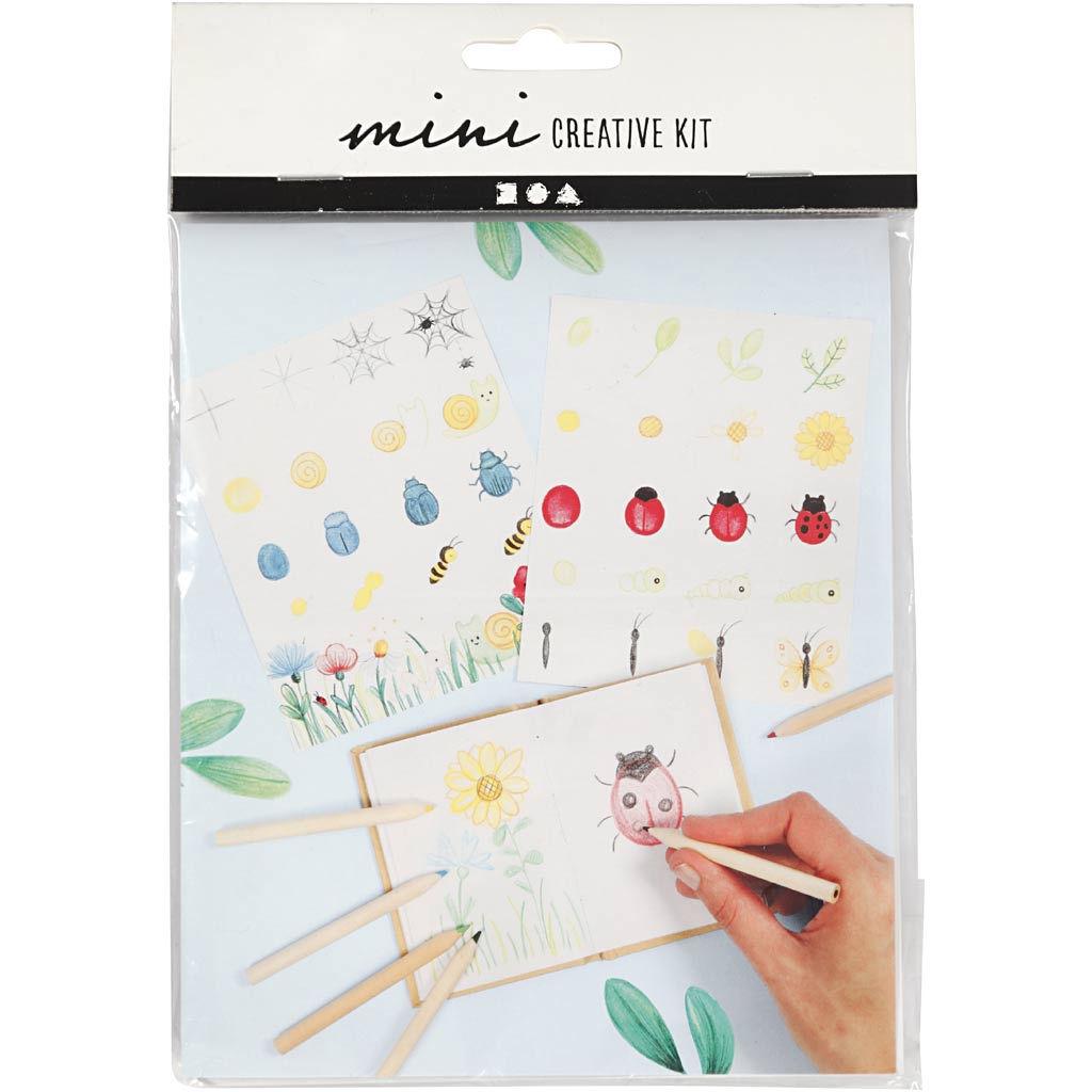 Creativ Company Mini-Kreativset, Insekten, 1 Box