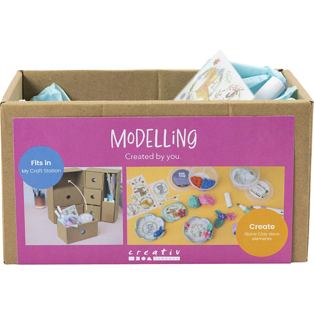 Creativ Company My Craft Station Sculpting, verschiedene Farben, 1 Box