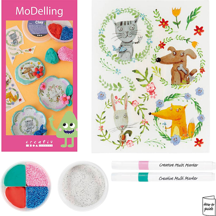 Creativ Company My Craft Station Sculpting, verschiedene Farben, 1 Box