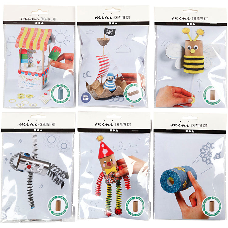 Creativ Company Mini-Hobby-Set, 6 Set 1 Box