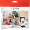 Creativ Company Mini-Hobby-Set Wichteltür, Weihnachtsgeschenke, 1 Box