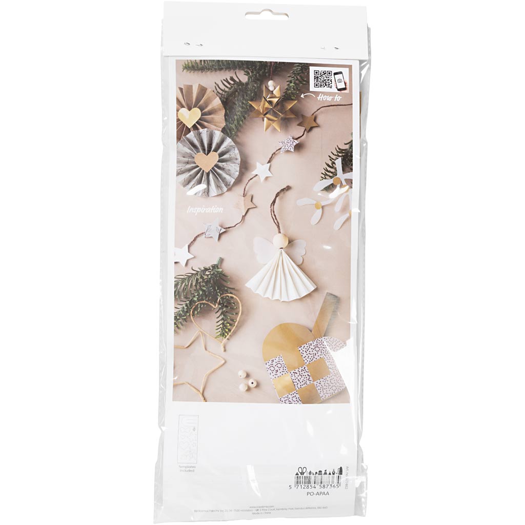 Creativ Company Kreativmix, Scherenschnitt, natur, 1 Box