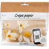Creativ Company Mini-Hobby-Set Krepppapier, Magnolienzweig, Kreppverhältnis: 180 %, 1 Box