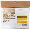 Creativ Company Mini-Hobby-Set Krepppapier, Magnolienzweig, Kreppverhältnis: 180 %, 1 Box