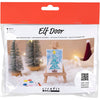 Creativ Company Mini-Hobby-Set Wichteltür, Künstler, 1 Box