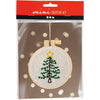 Creativ Company Mini-Hobby-Set Stickerei, Weihnachtsbaum, 1 Box