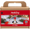 Creativ Company Mini-Hobby-Set Bildhauerei, Pinguin, 1 Box