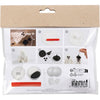 Creativ Company Mini-Hobby-Set Modellieren, Geist, 1 Box