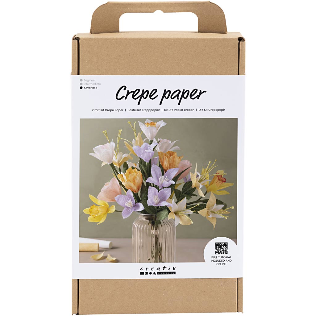 Creativ Company Hobbyset Creappapier Blumen machen