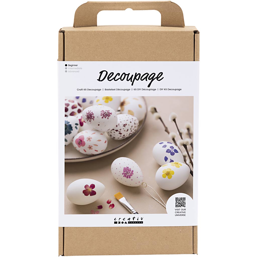 Creativ Company Hobby-Set Decoupage, 1 Box