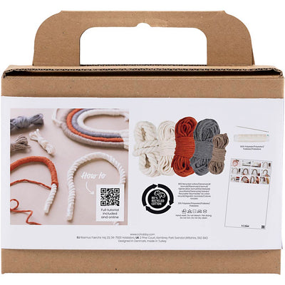 Creativ Company Mini Hobbyset Makrame Regenbogen