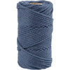 Creativ Company Macrame Cord Blue, 55m