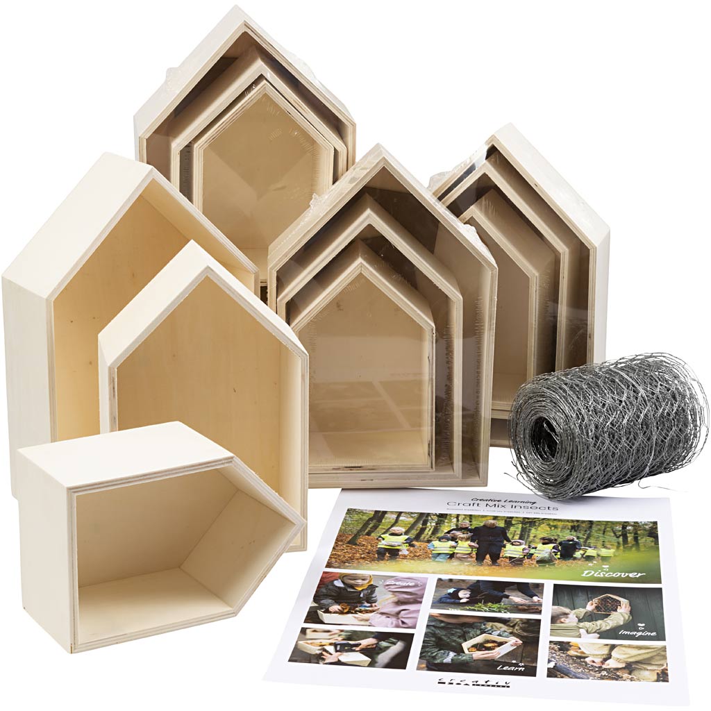 Creativ Company Creative Box Insect Wood Klassenzimmer Set