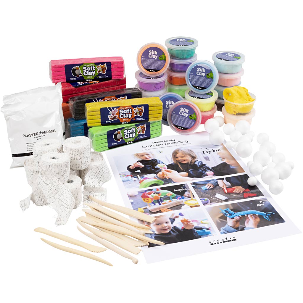 Creativ Firmen-Modelliergruppen-Set, 1 Box
