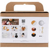 Creativ Company Mini-Hobby-Set Weihnachtskugeln, Rentier und Schneemann, 1 Box