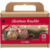 Creativ Company Mini-Hobby-Set Weihnachtskugeln, Pailletten, 1 Box