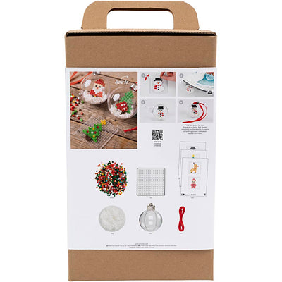 Creativ Company Hobby-Set Weihnachtskugeln, Perlen, 1 Box