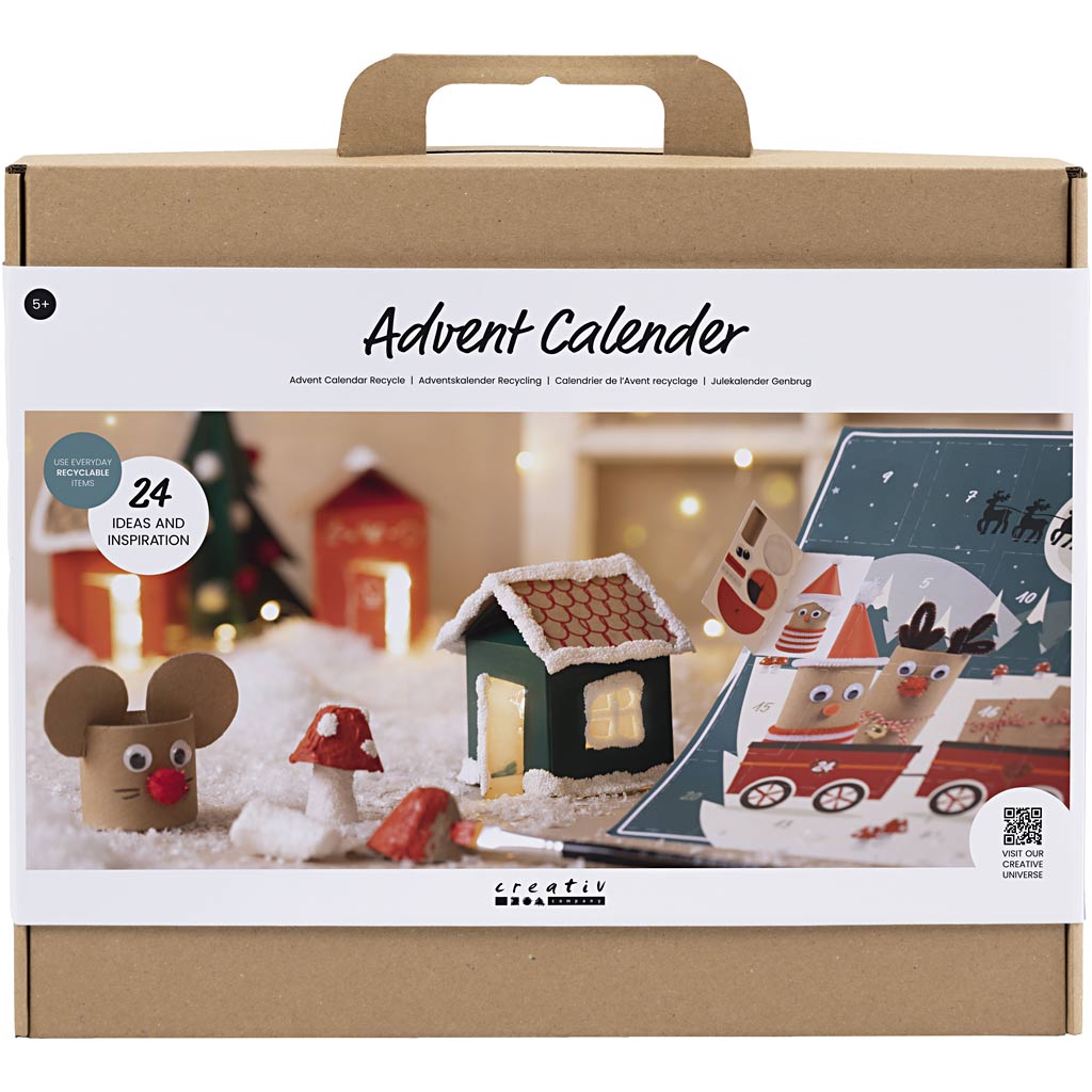Creativ Company Adventskalender Recycling, 1 Box