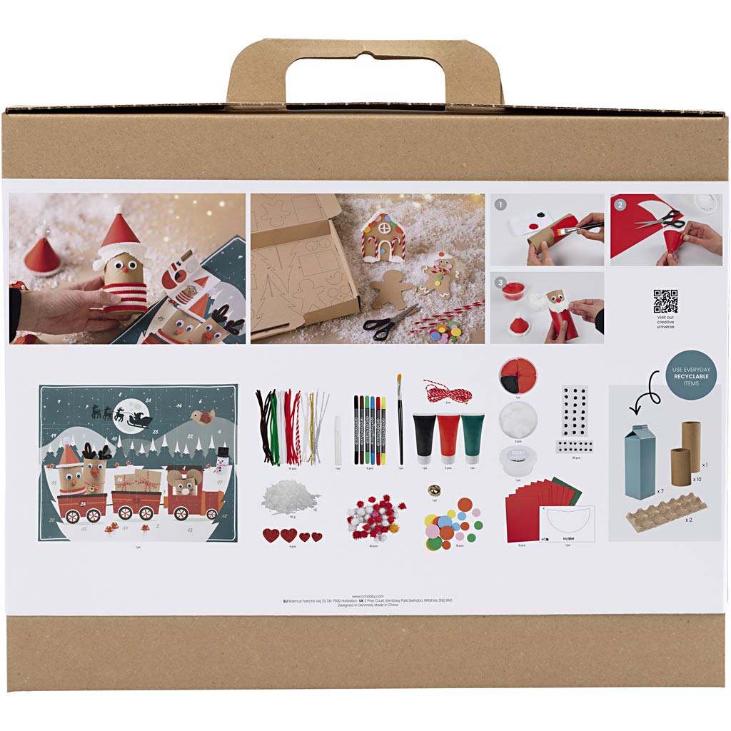 Creativ Company Adventskalender Recycling, 1 Box