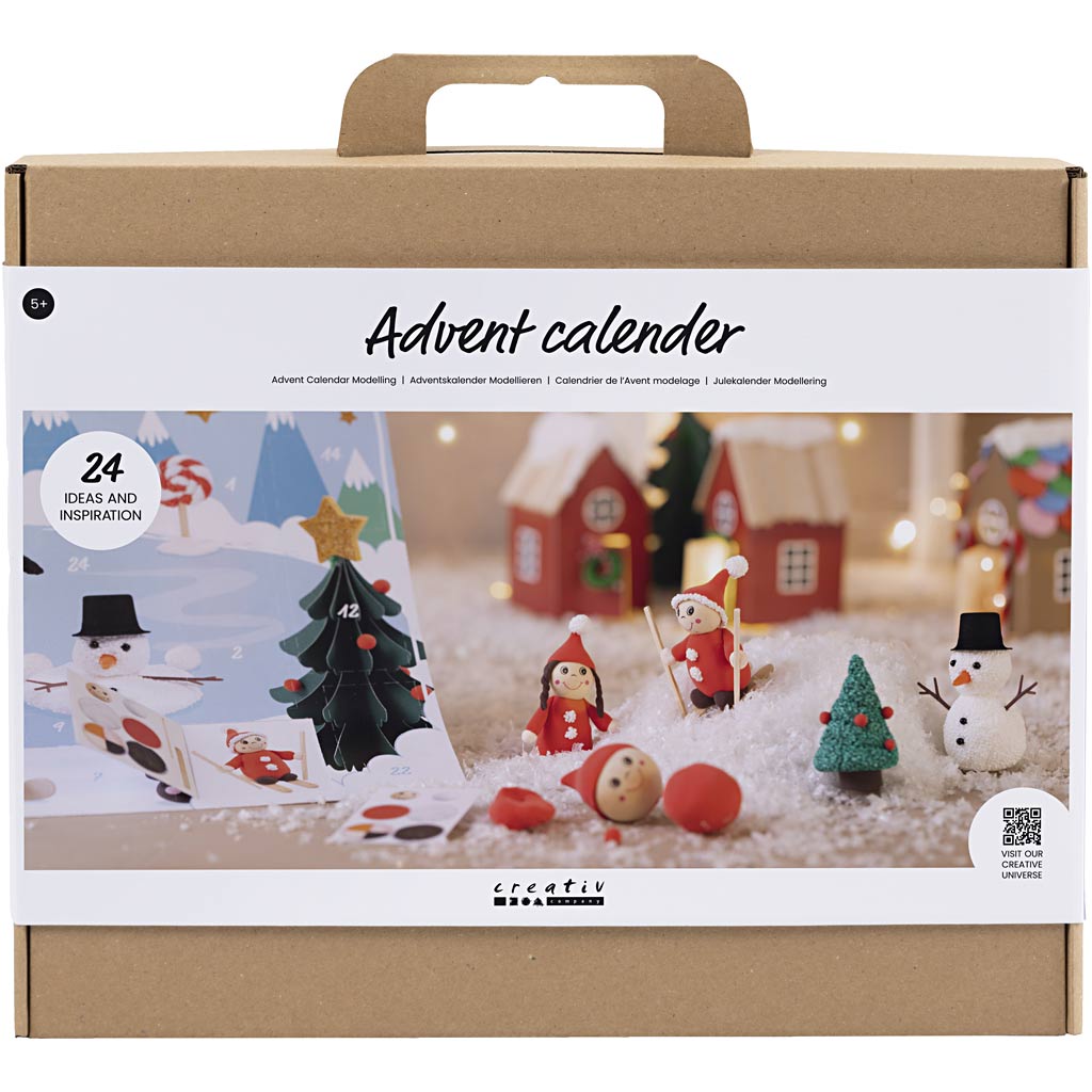 Creativ Company Modellbau-Adventskalender, 1 Box