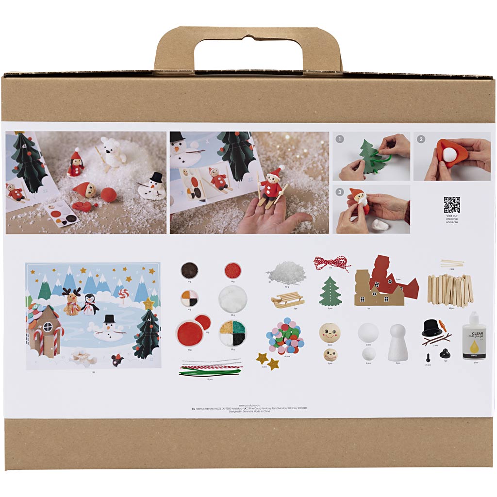Creativ Company Modellbau-Adventskalender, 1 Box