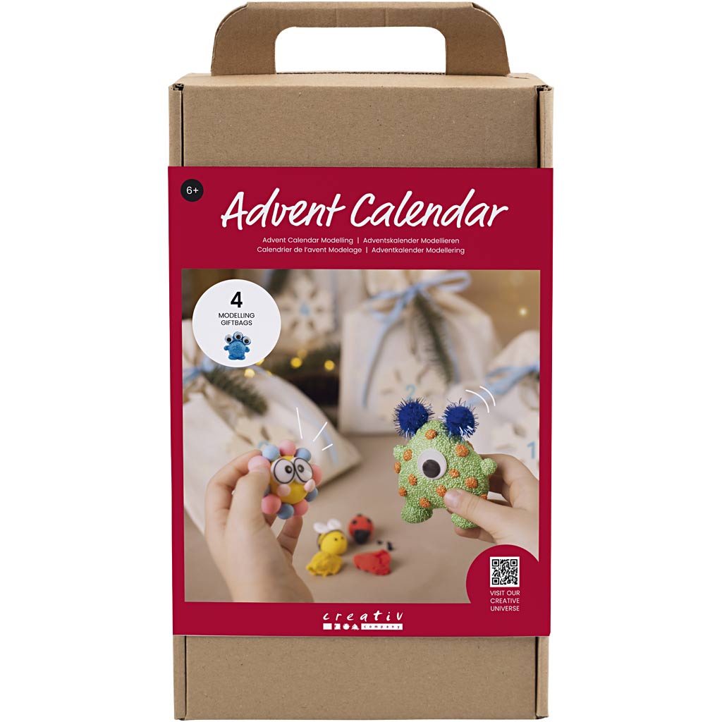 Creativ Company Modellbau-Adventskalender, 1 Box
