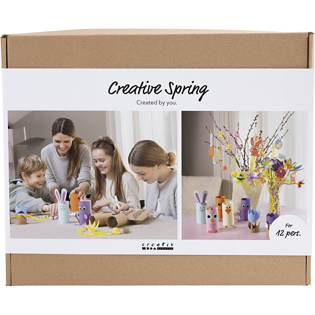 Creativ Firmengruppe Set Kreativ Frühling, Frühlingsfarben, 1 Box