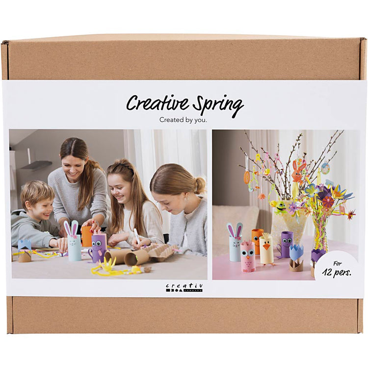 Creativ Firmengruppe Set Kreativ Frühling, Frühlingsfarben, 1 Box