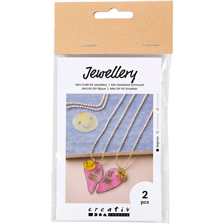 Creativ Company Mini Hobbyset Schmuck Freundschaftsketten des Schrumpffilms
