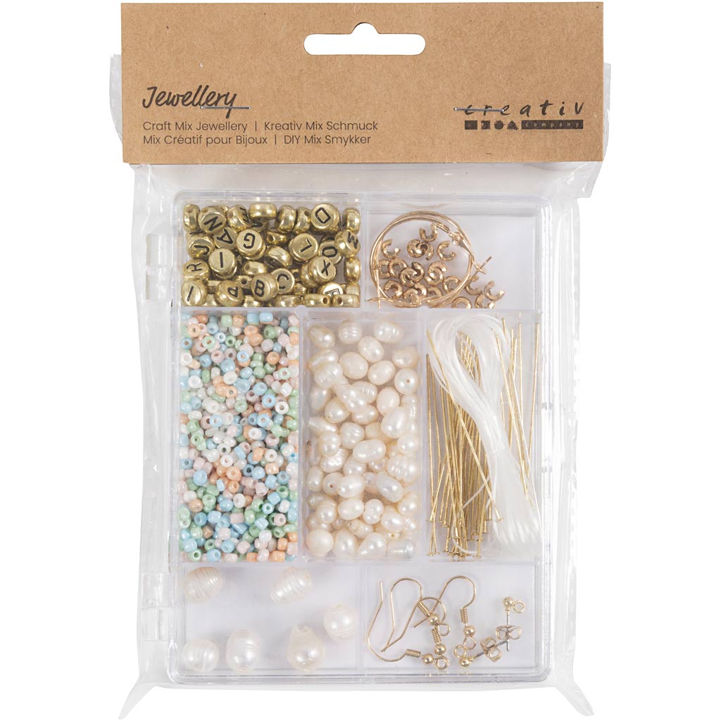 Creativ Company Creative Box Schmuck Süßwasserperlen