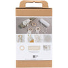 Creativ Company Hobbyset Makrame Tabelle Dekoration Off-White