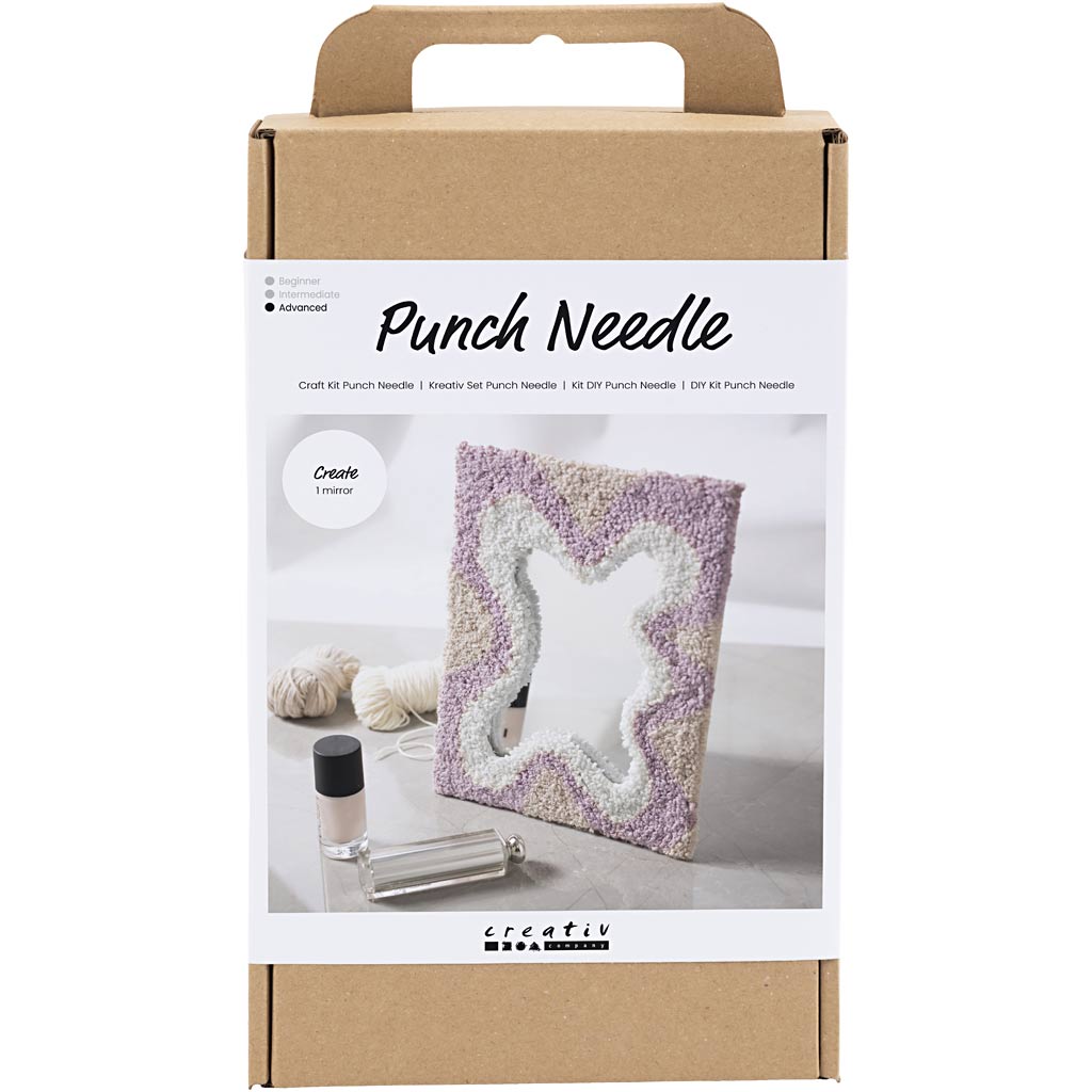 Kreativfirma Hobbyset Punch Nadel Spiegel Dekoration