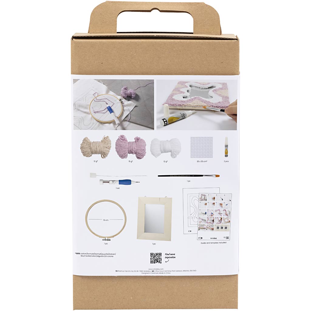 Kreativfirma Hobbyset Punch Nadel Spiegel Dekoration