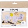 Creativ Company Mini-Hobby-Set Farben, Muster, verschiedene Farben, 1 Box