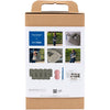 Creativ Company Häkel-Hobby-Set, stabile Tasche, olivgrün, 1 Box