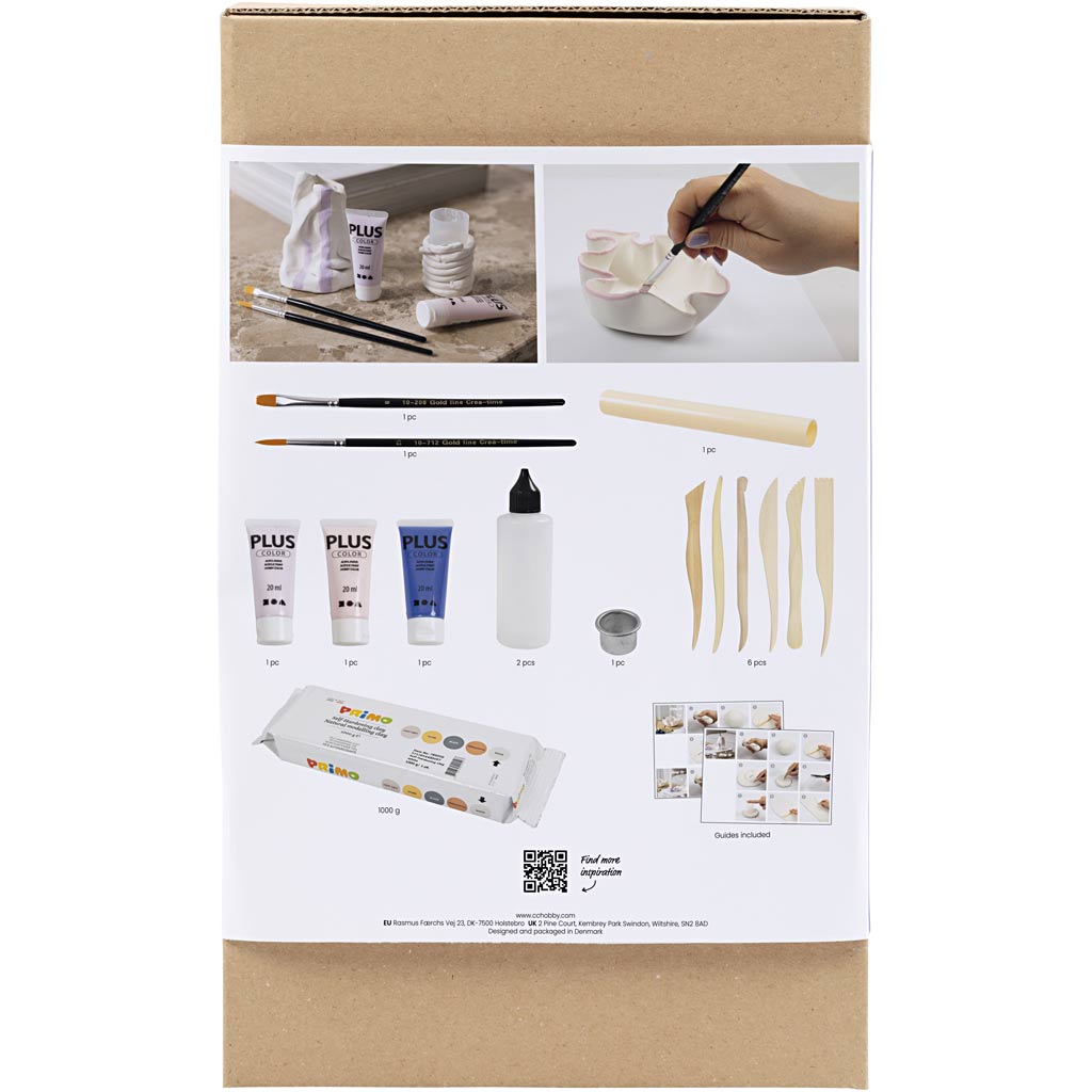 Kreativfirma Hobbyset Modellierung Töpfe und Vasen