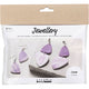 Creativ Company Mini Hobbyset Schmuckohrringe lila lila