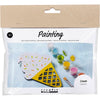 Creativ Company Mini-Hobby-Set Malen, Eistüte, verschiedene Farben, 1 Box