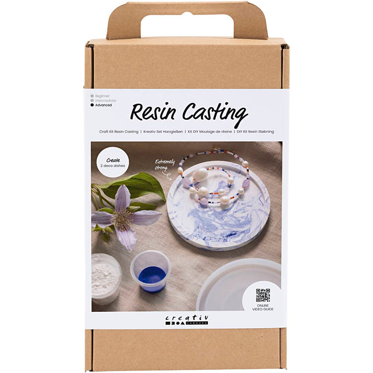 Kreativfirma Hobbyset Resin Casting um die Marmoreffektschale, die