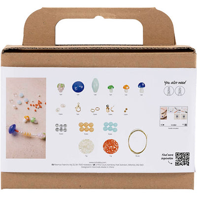 Creativ Company Mini-Hobby-Set Schmuck, coole Halskette, bunt, 1 Box