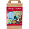 Creativ Company Kreativbox Bunte Weihnachten, Weihnachtsfiguren, verschiedene Farben, 1 Box