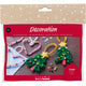Creativ Company Mini-Hobby-Set Dekoration, Herzen und Weihnachtsbäume, 1 Box
