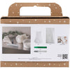 Creativ Company Mini-Hobby-Set, Kunstharzguss, Weihnachtsbäume, weiß, 1 Box